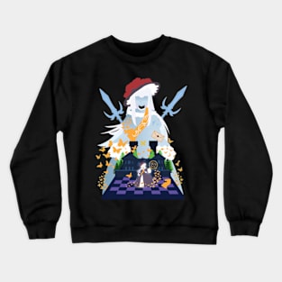 Virgillia Negative Space Crewneck Sweatshirt